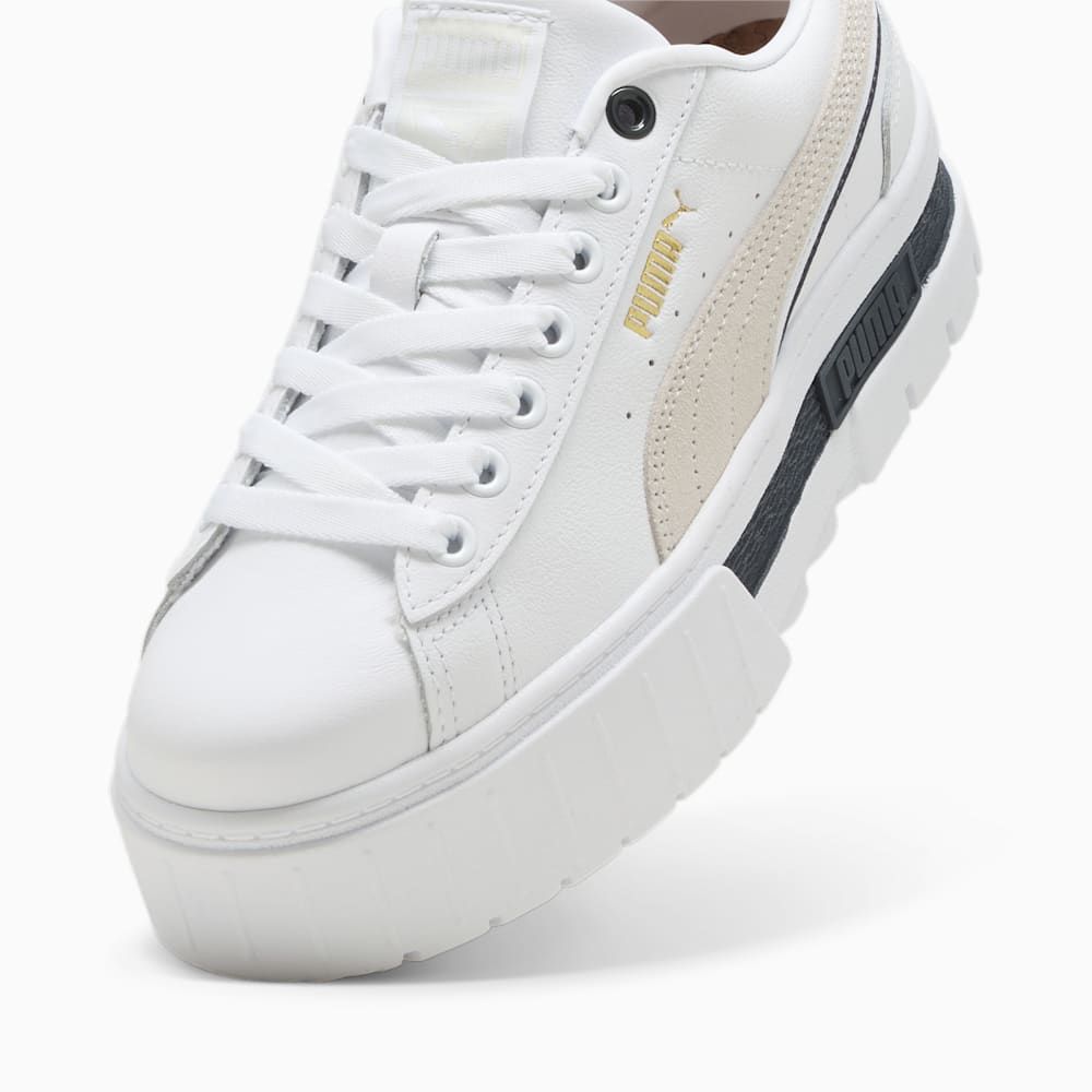 Puma Mayze Classics Sneakers - White-Gold