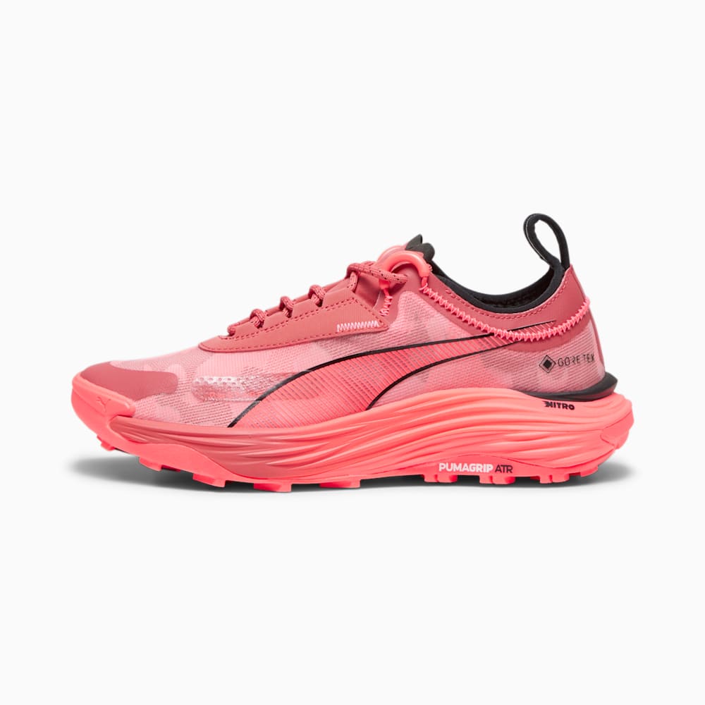 Puma SEASONS Voyage NITRO™ 3 GORE-TEX Trail Running Shoes - Astro Red-Fire Orchid-Black