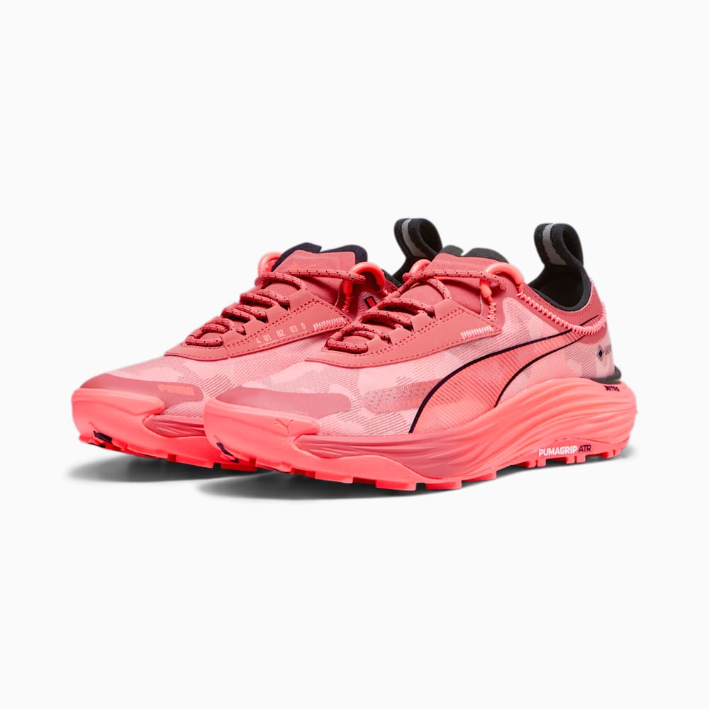 Puma SEASONS Voyage NITRO™ 3 GORE-TEX Trail Running Shoes - Astro Red-Fire Orchid-Black