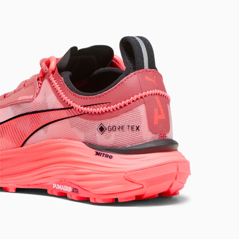 Puma SEASONS Voyage NITRO™ 3 GORE-TEX Trail Running Shoes - Astro Red-Fire Orchid-Black