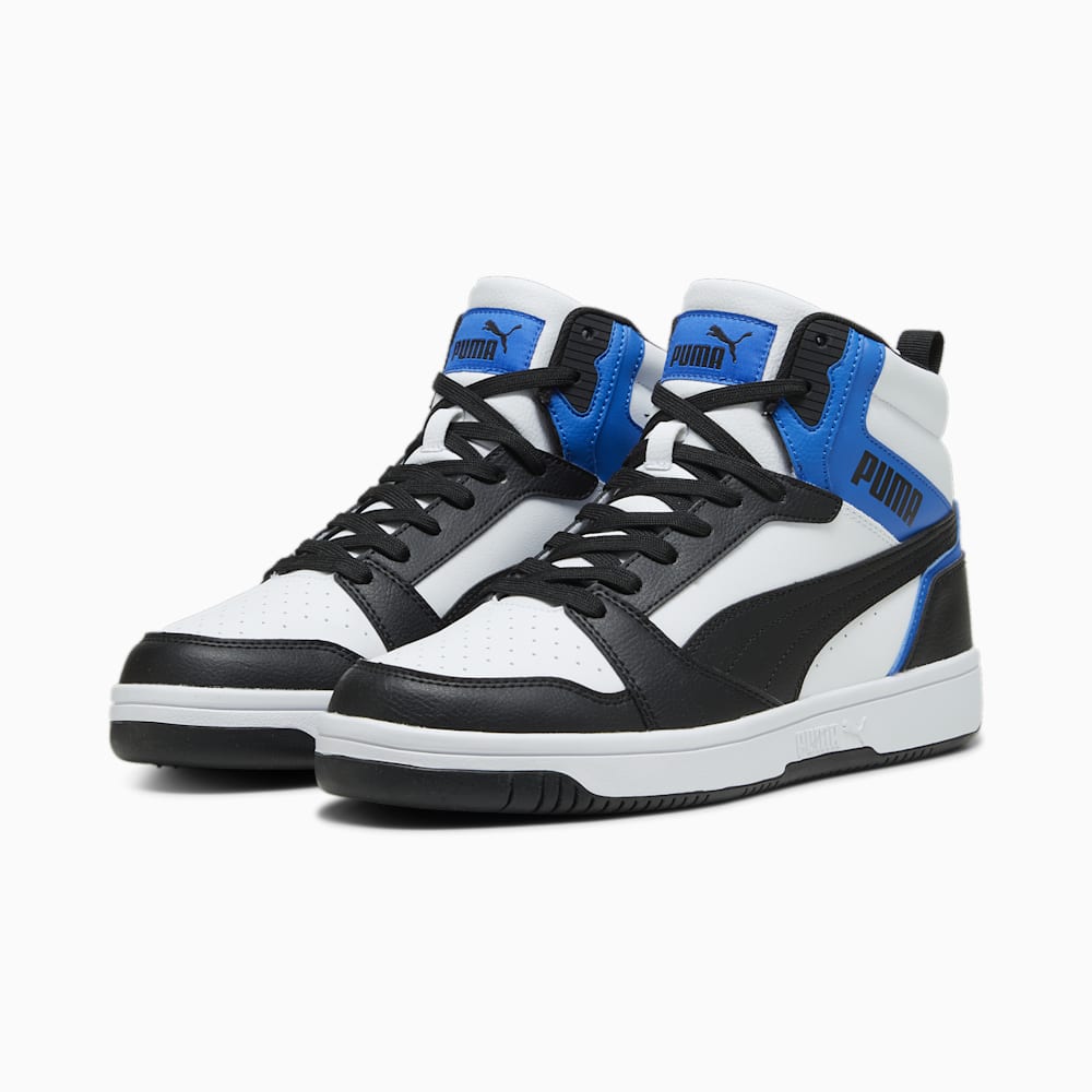 Puma Rebound Sneakers - Black-White-Team Royal