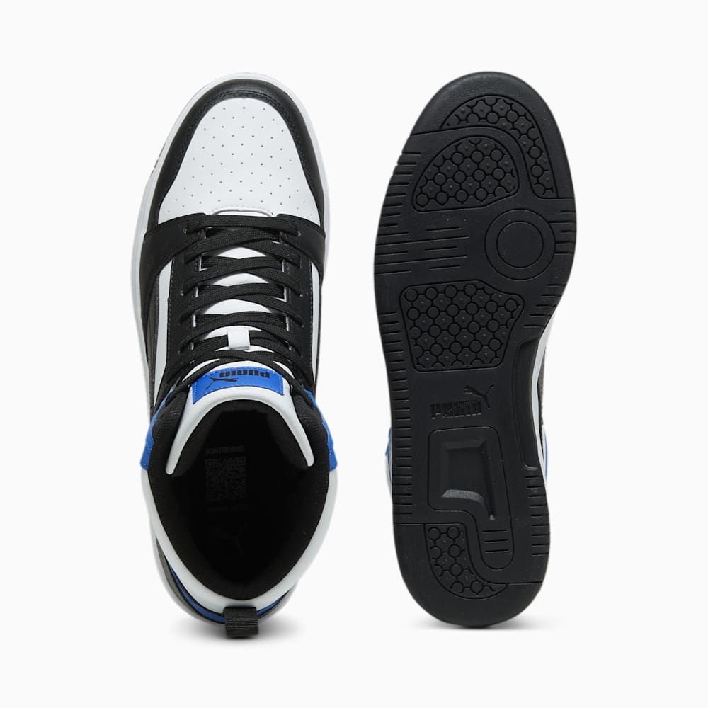 Puma Rebound Sneakers - Black-White-Team Royal