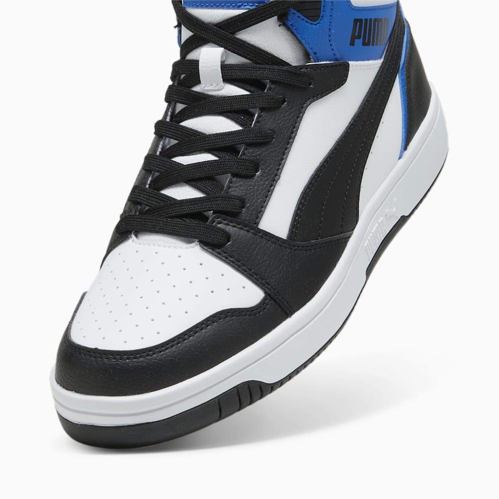 Puma Rebound Sneakers - Black-White-Team Royal