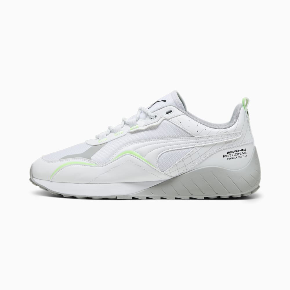 Puma Mercedes AMG-Petronas F1® SPEEDFUSION 2.0 Unisex Shoes - White-Fizzy Green