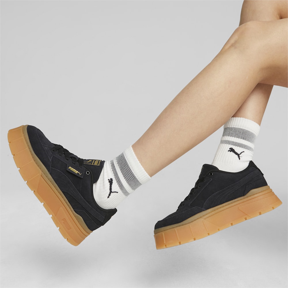 Puma Mayze Stack Soft Winter Sneakers - Black