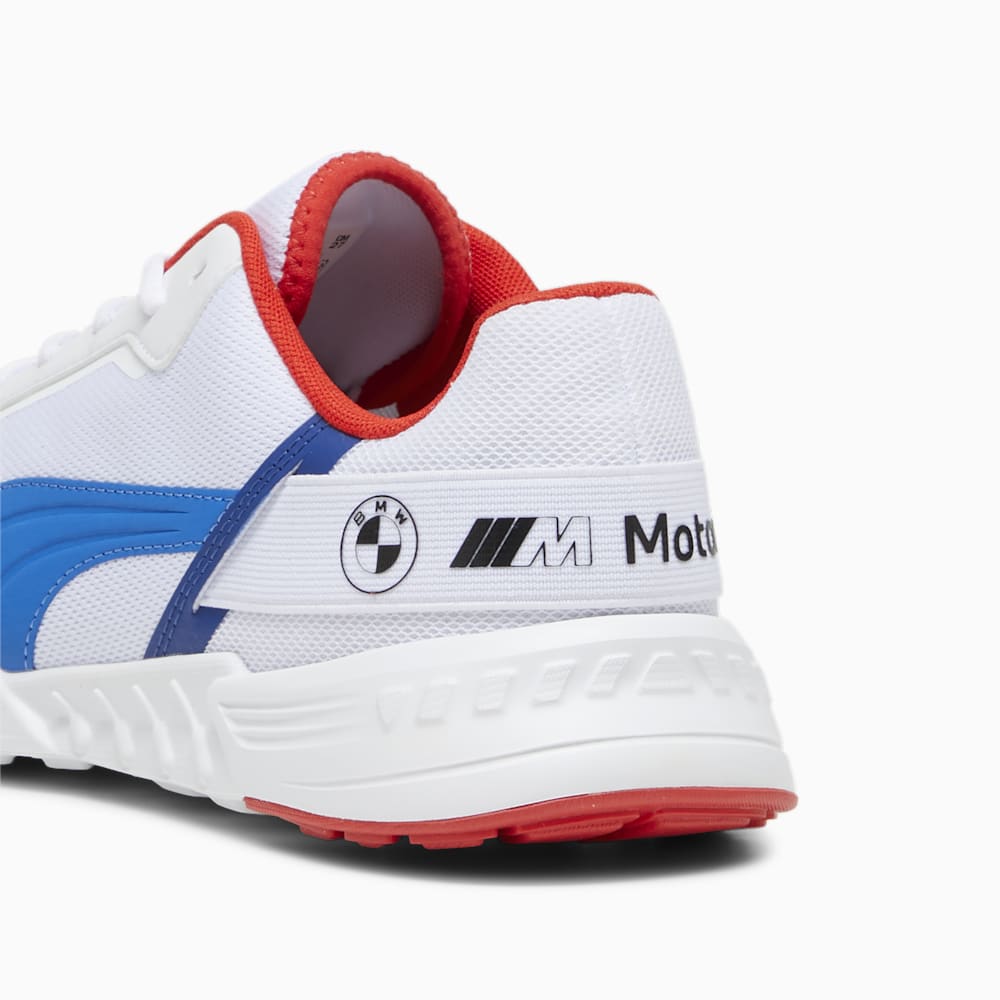 Puma BMW M Motorsport Tiburion Logo Motorsport Shoe - White-Cool Cobalt