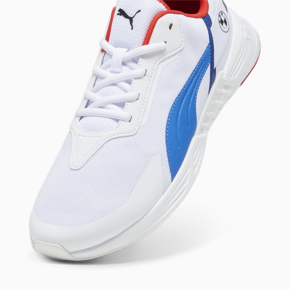 Puma BMW M Motorsport Tiburion Logo Motorsport Shoe - White-Cool Cobalt