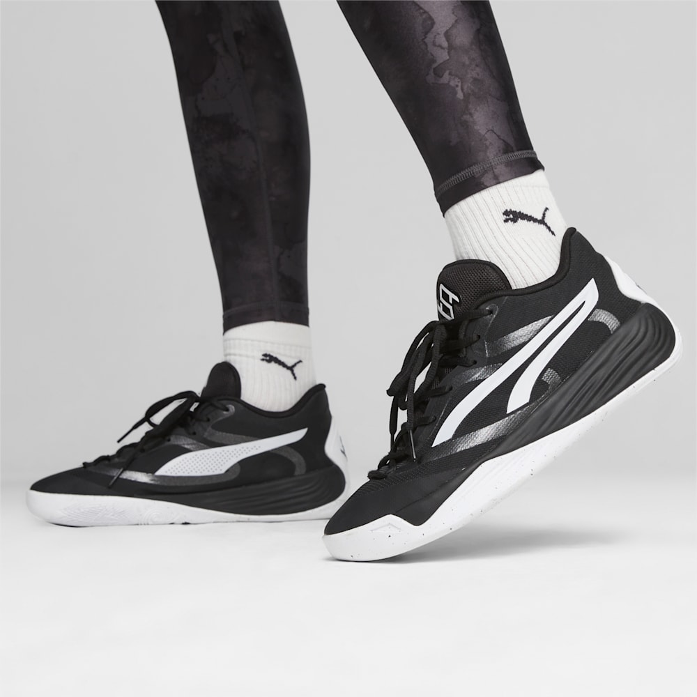 Puma STEWIE x TEAM Stewie 2 Basketball Shoes - Black-White