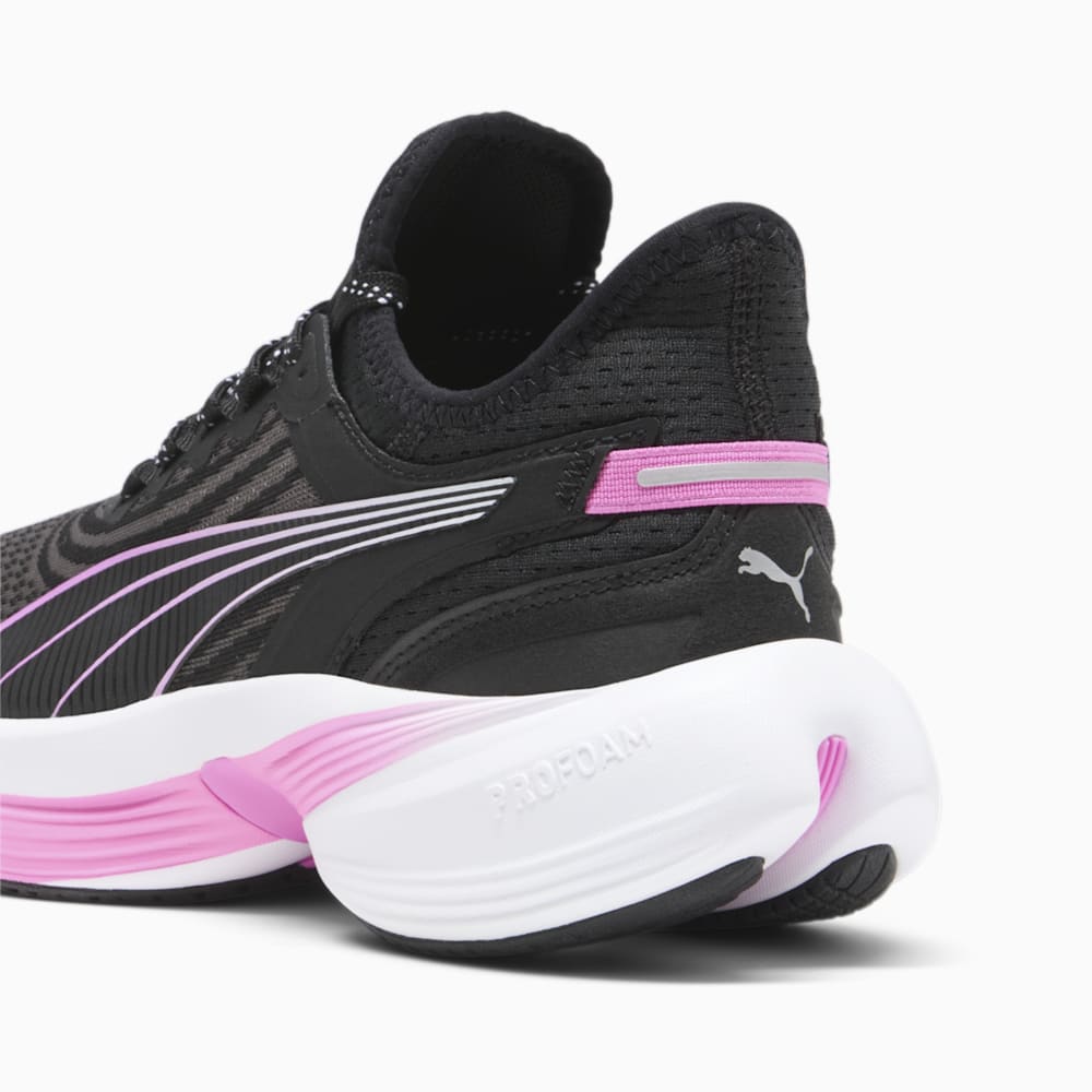 Puma Conduct Pro Running Shoe - Black-Poison Pink-Silver