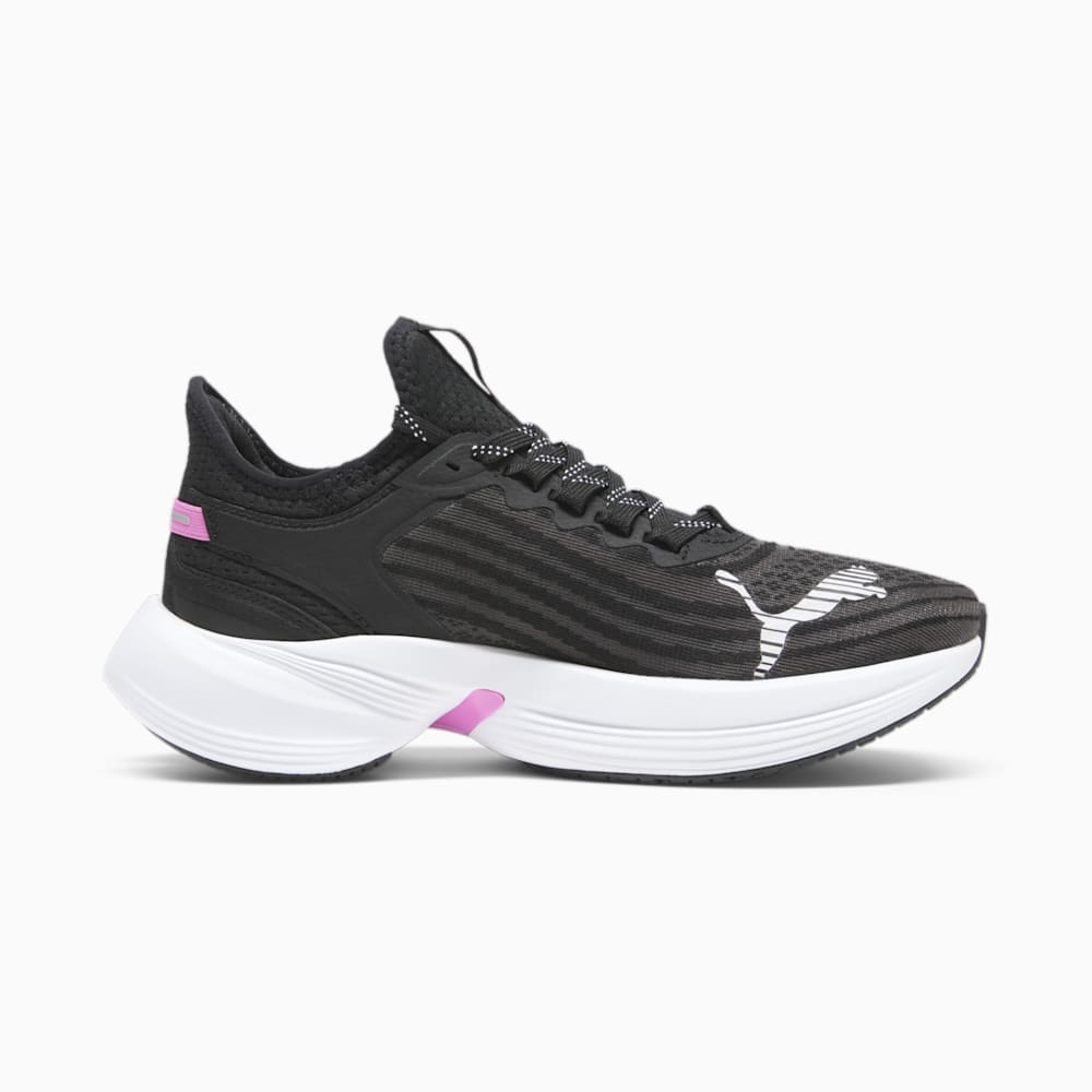 Puma Conduct Pro Running Shoe - Black-Poison Pink-Silver