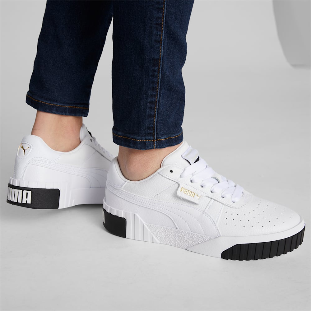 Puma Cali Sneakers - White-Black