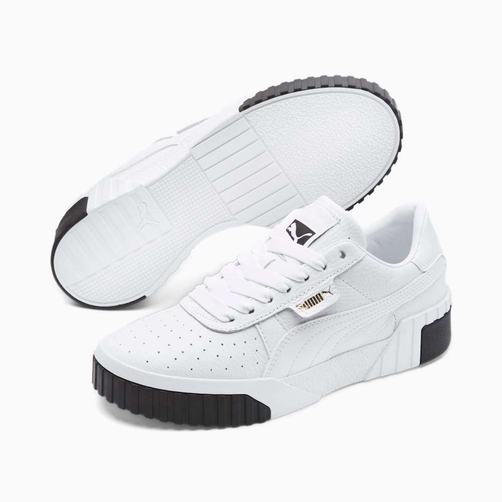 Puma Cali Sneakers - White-Black