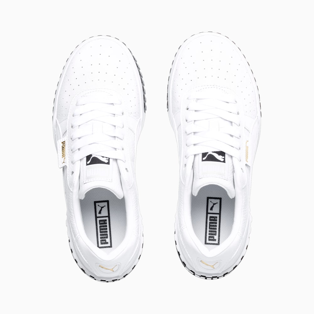 Puma Cali Sneakers - White-Black