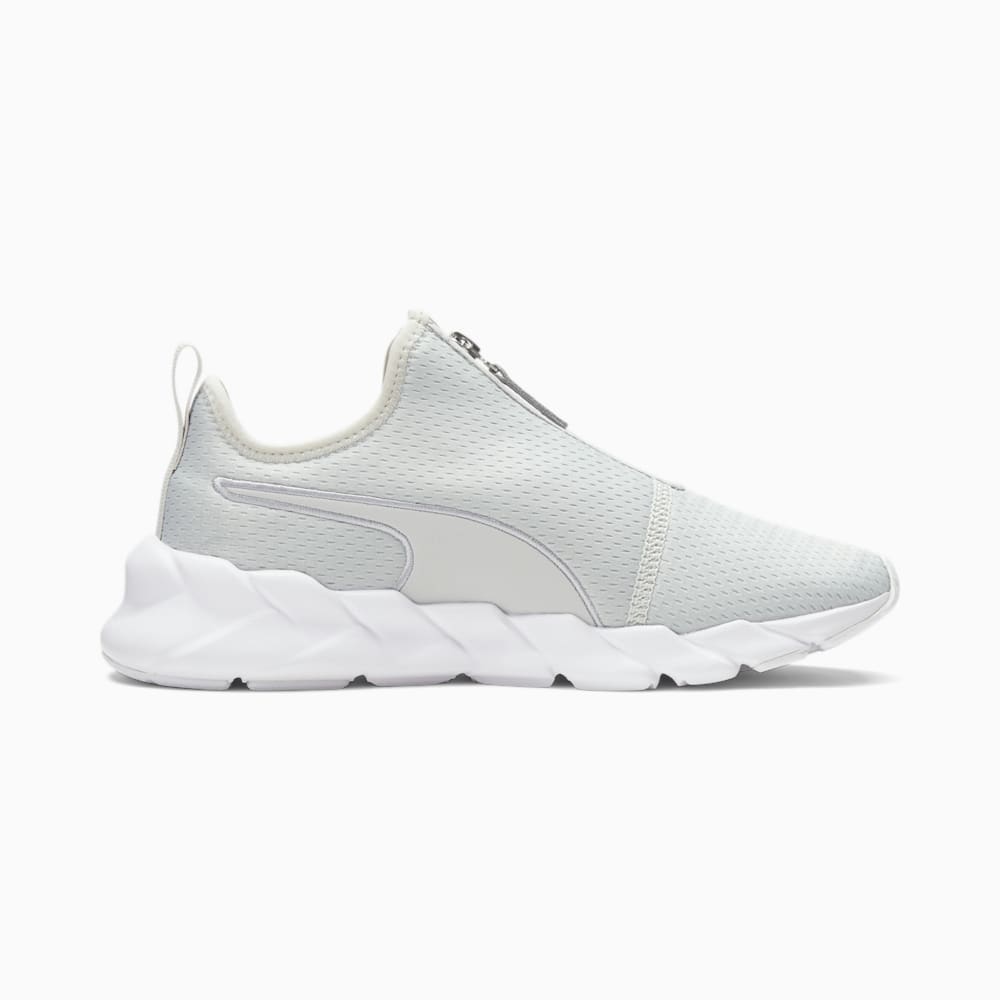 Puma Weave Zip Training Shoes - Gray Violet-Silver