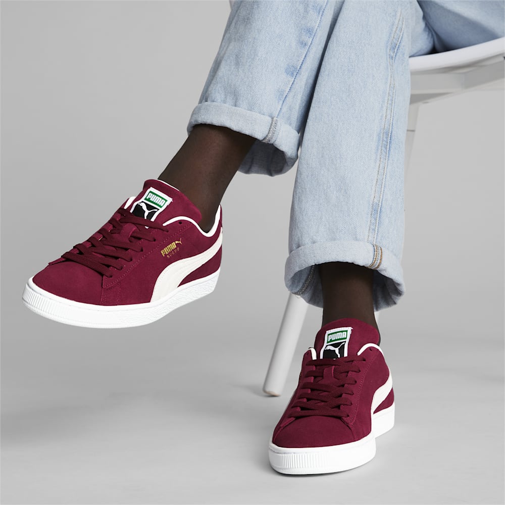 Puma Suede Classic XXI Sneakers - Cabernet-White