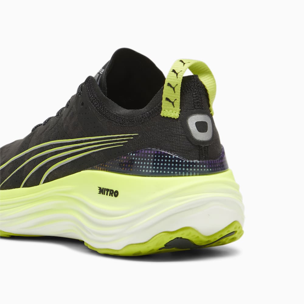 Puma ForeverRun NITRO™ Running Shoes - Black-Lime Pow-Mineral Gray