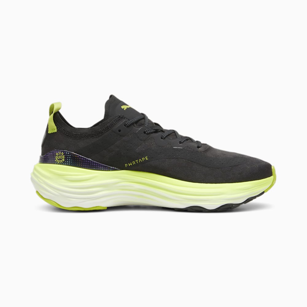 Puma ForeverRun NITRO™ Running Shoes - Black-Lime Pow-Mineral Gray