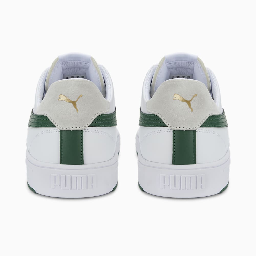 Puma Serve Pro Lite Sneakers - White-Deep Forest-Team Gold