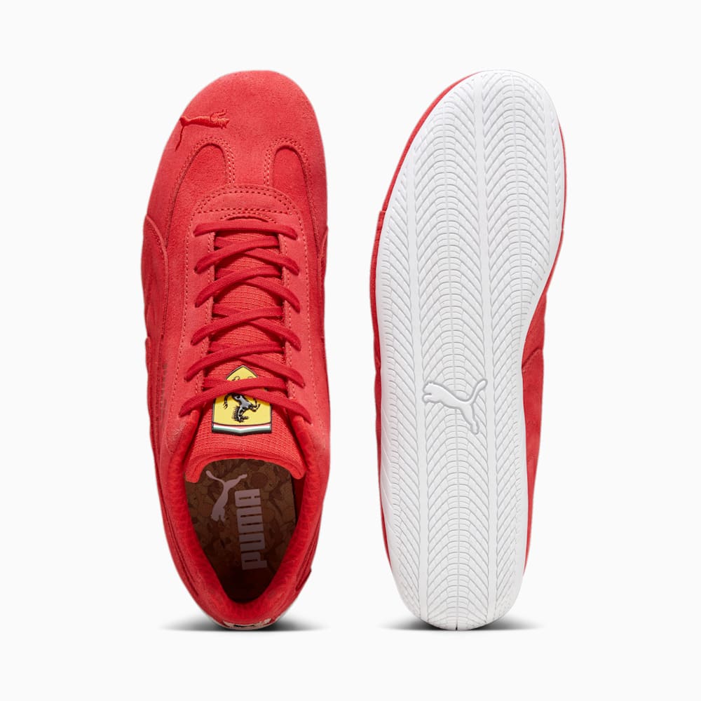 Puma Scuderia Ferrari Speedcat Driving Shoes - Rosso Corsa-White