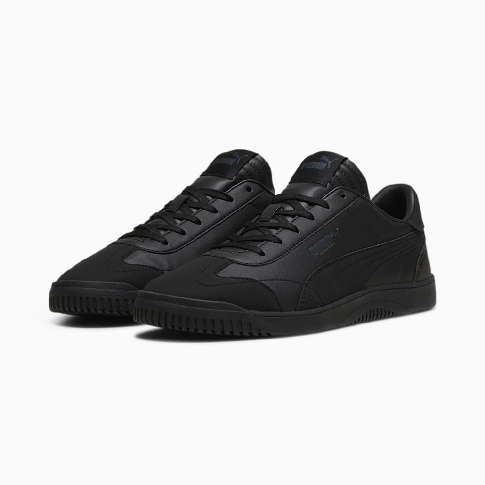 Puma Club 5v5 Nubuck Unisex Sneakers - Black-Black-Strong Gray