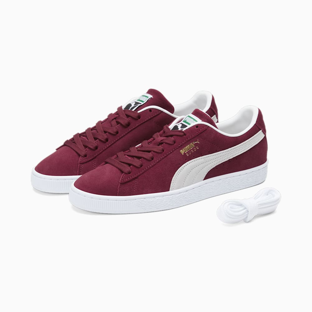 Puma Suede Classic XXI Sneakers - Cabernet-White