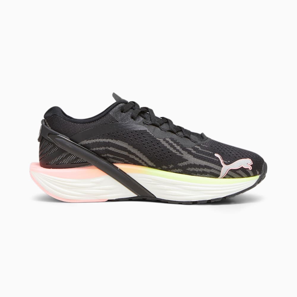 Puma Run XX NITRO™ 2 Running Shoes - Black-Koral Ice-Speed Green-Silver