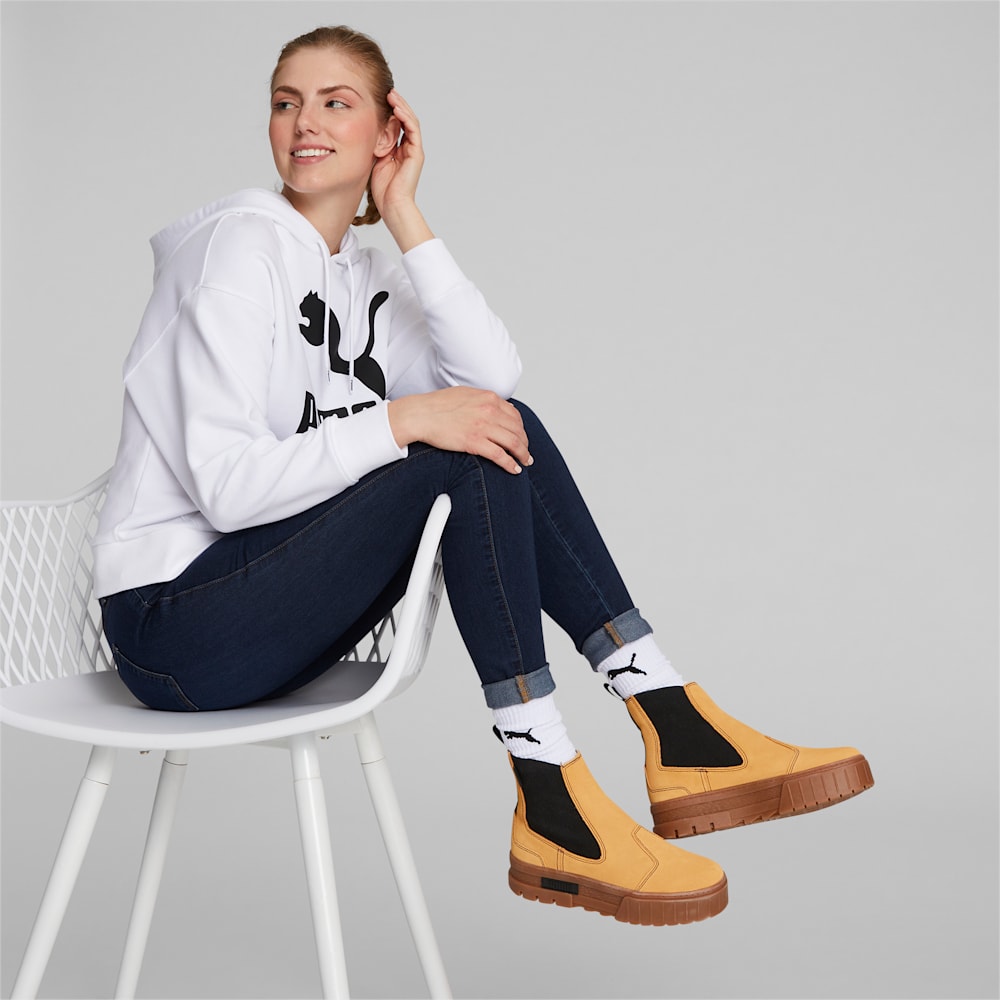 Puma Mayze Chelsea Suede Boots - Taffy