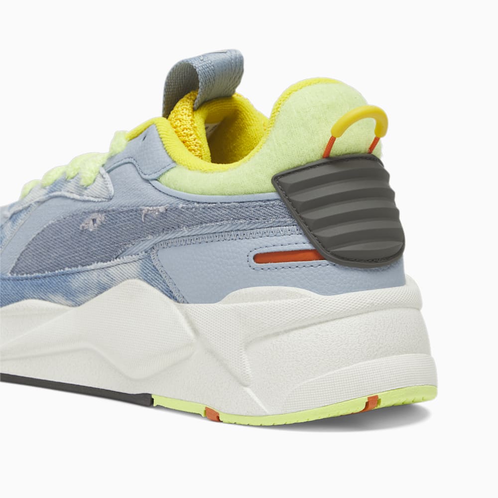 Puma RS-X Spring Clean Sneakers - Blue Wash-Filtered Ash-Fresh Pear