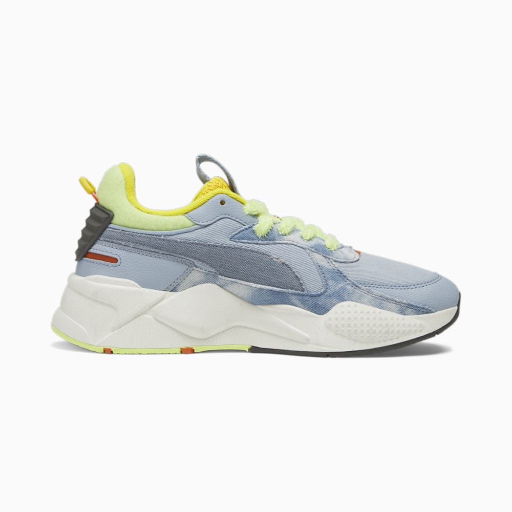 Puma RS-X Spring Clean Sneakers - Blue Wash-Filtered Ash-Fresh Pear