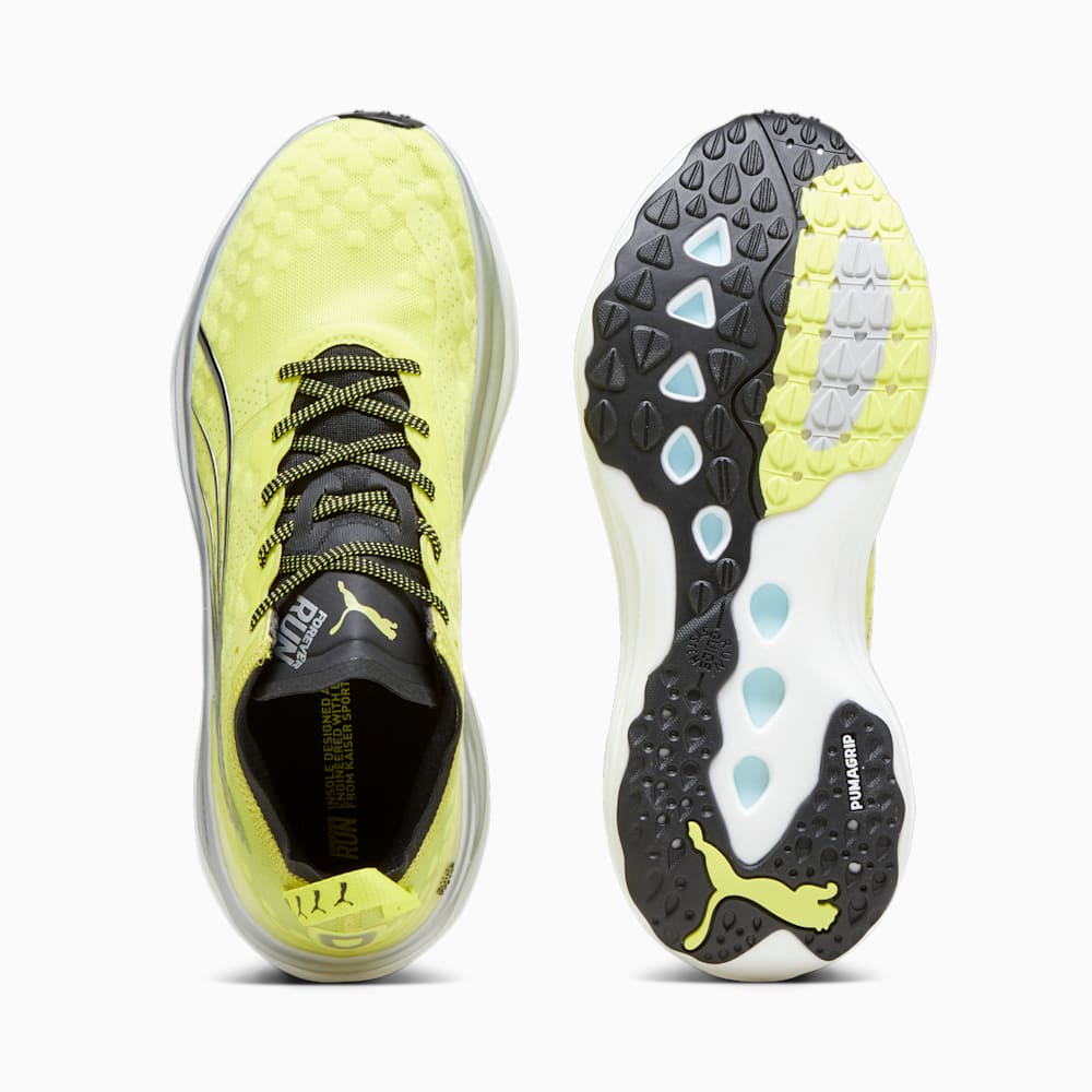 Puma ForeverRUN NITRO™ Running Shoes - Yellow Burst-Black-Silver