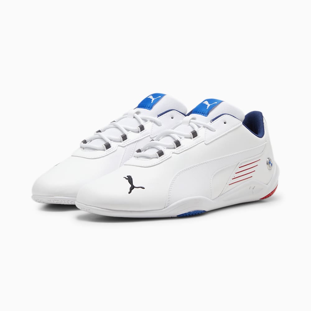 Puma BMW M Motorsport R-Cat Machina Motorsport Shoes - White-Pop Red