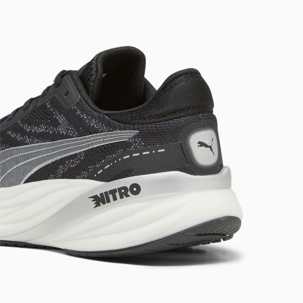 Puma Magnify NITRO™ 2 Running Shoes - Black-White-Silver