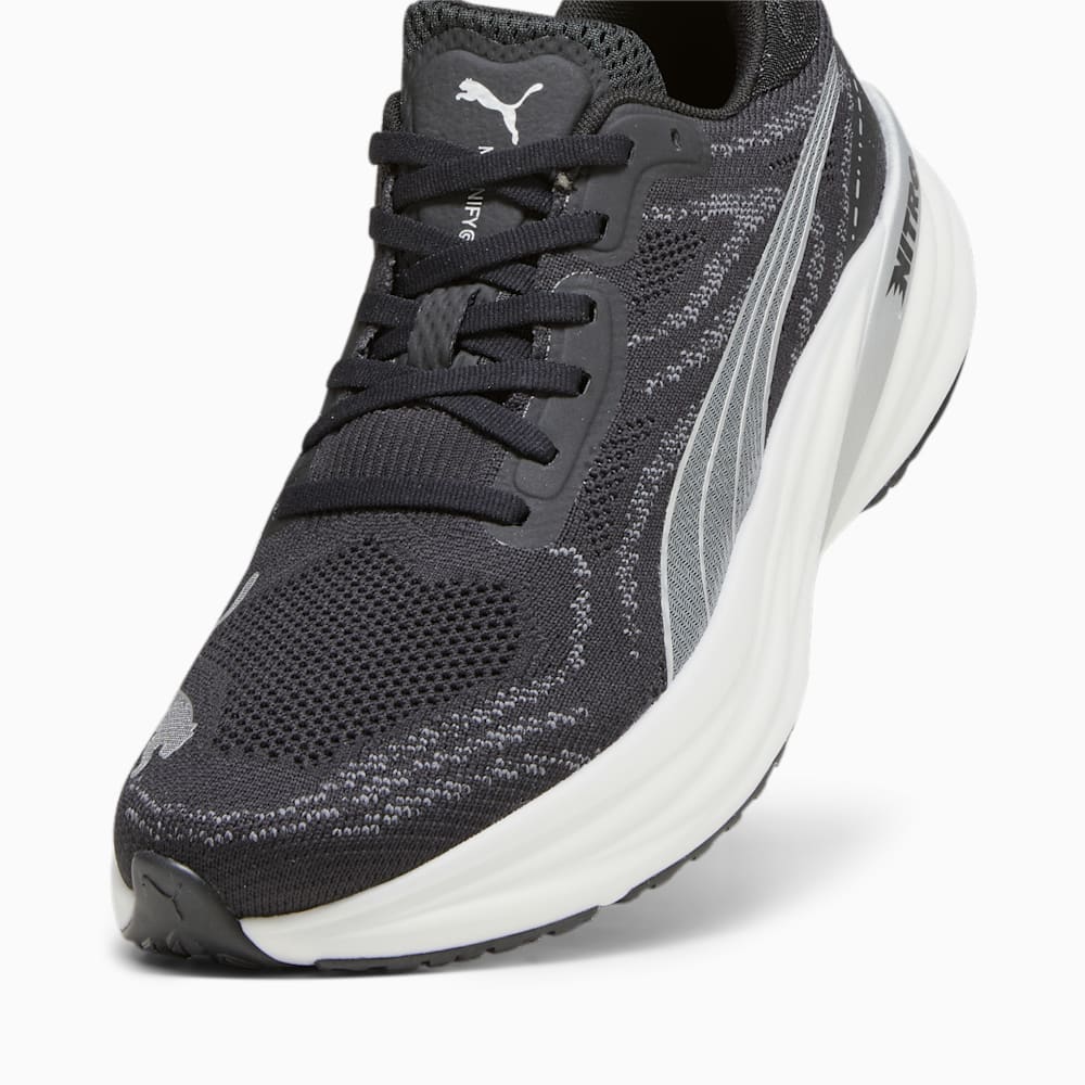 Puma Magnify NITRO™ 2 Running Shoes - Black-White-Silver