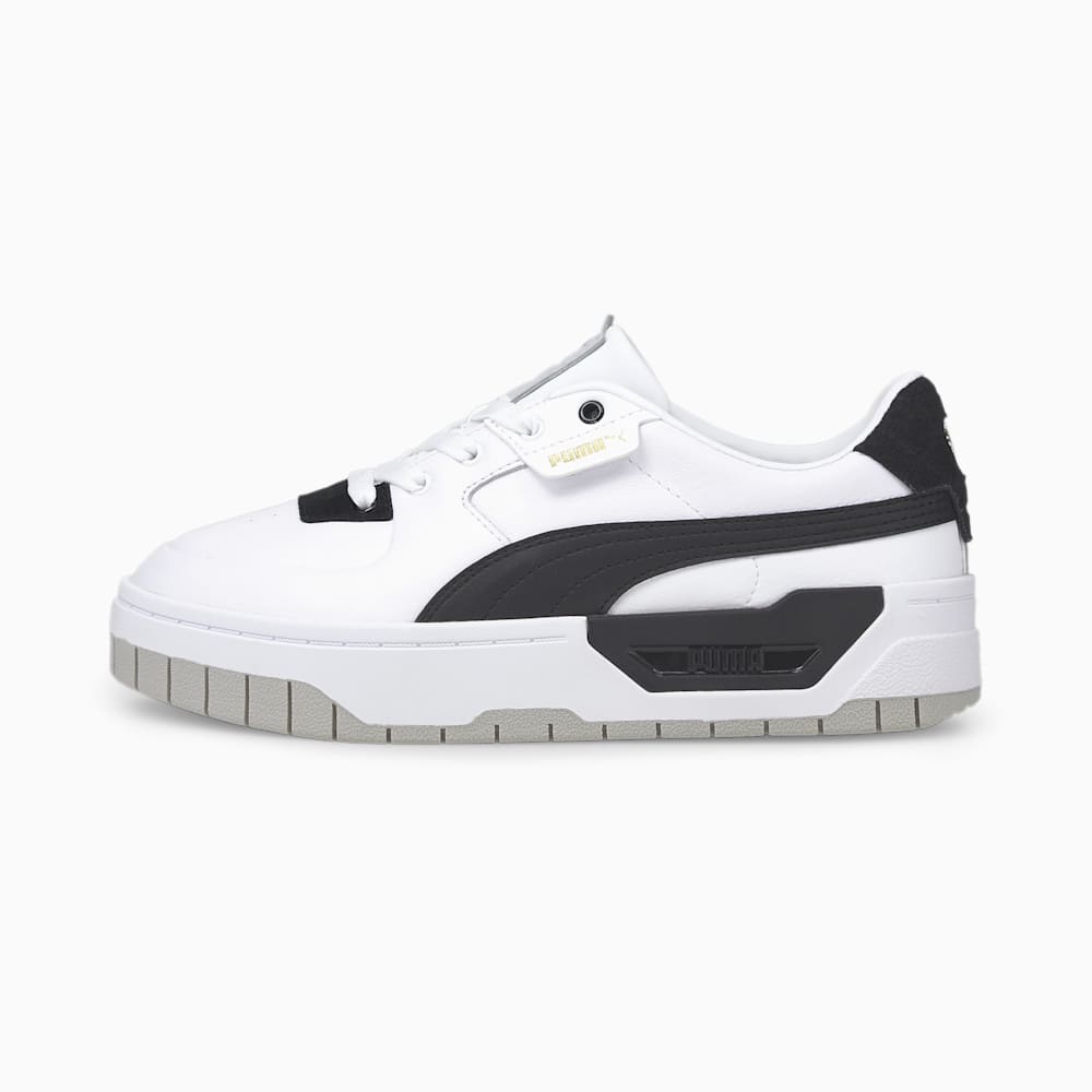 Puma Cali Dream Sneakers - White-Black-Gray Violet