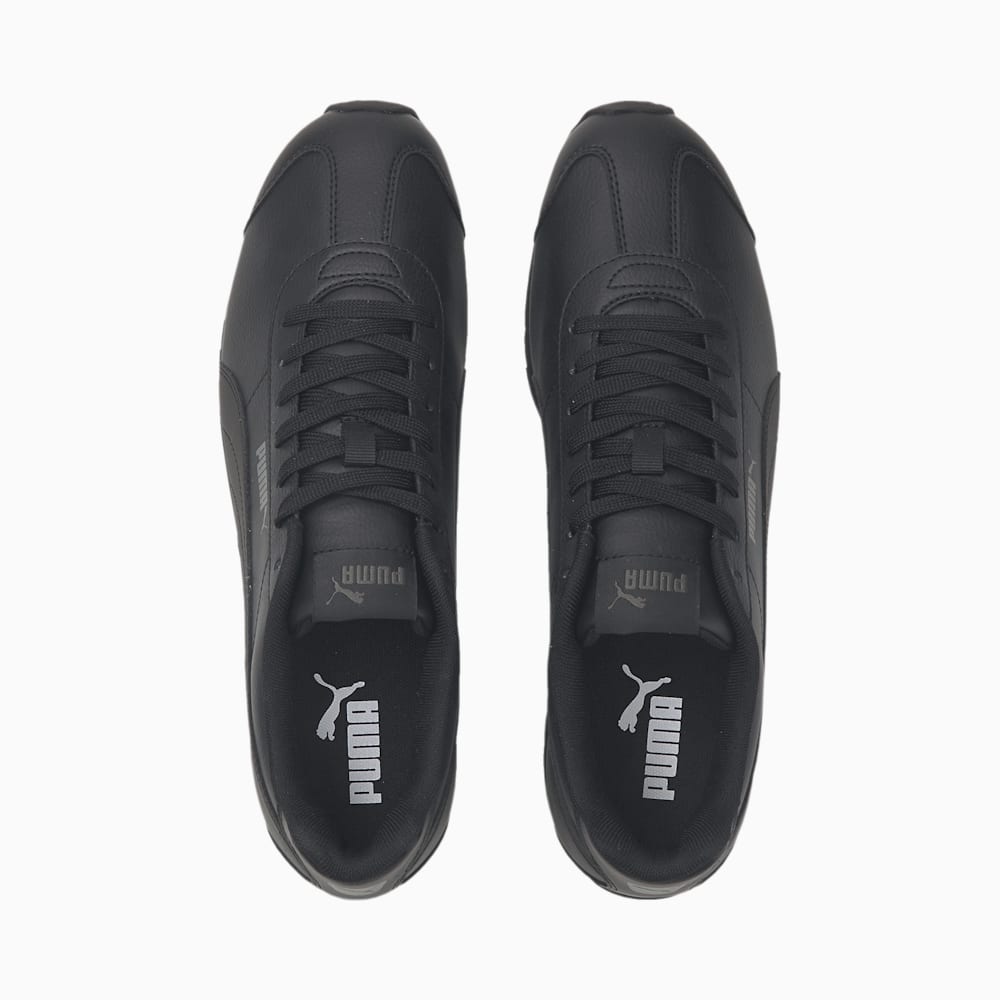 Puma Turin III Trainers - Black-Black