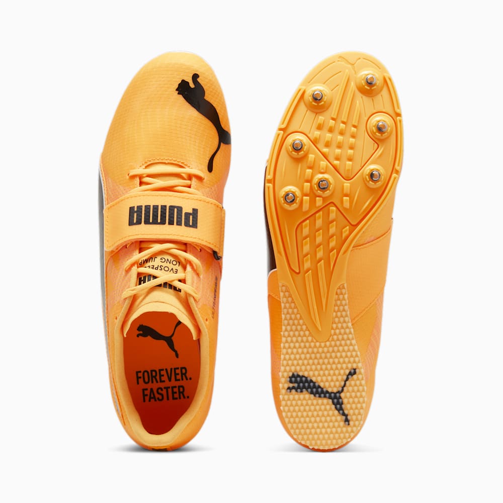 Puma evoSPEED Long Jump 11 Ultraweave Track Spikes - Sun Stream-Sunset Glow-Black