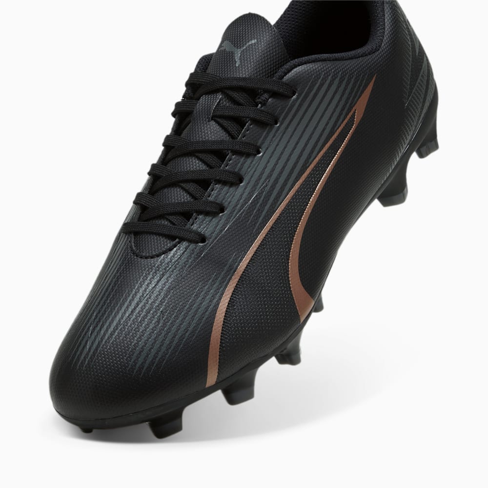 Puma ULTRA PLAY FG/AG Soccer Cleats - Black-Copper Rose