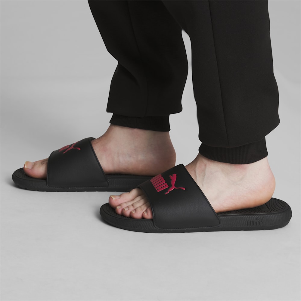 Puma Cool Cat 2.0 Slides - Black-Red