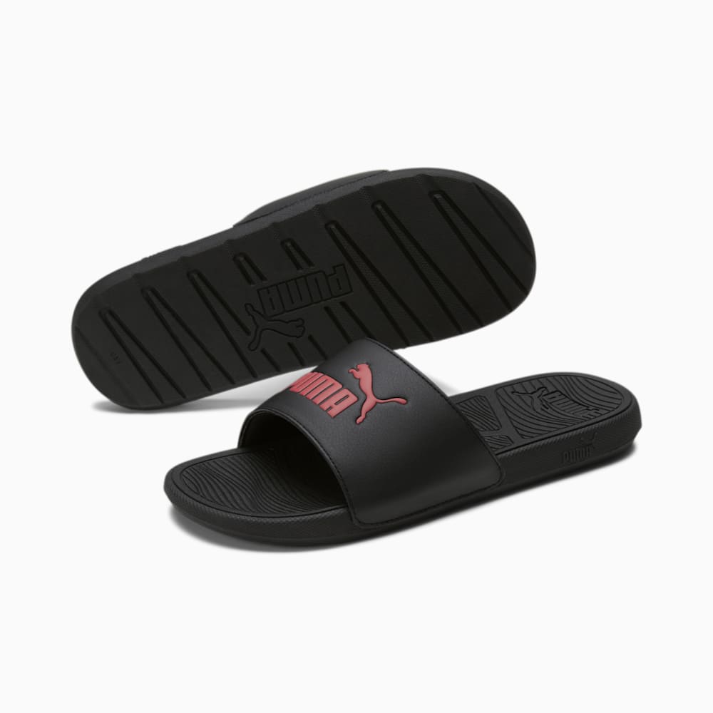 Puma Cool Cat 2.0 Slides - Black-Red