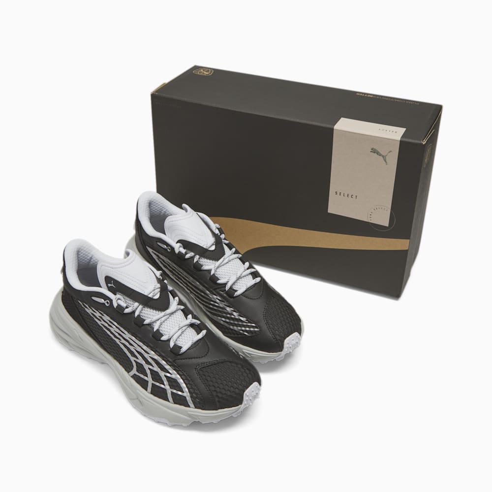 Puma Spirex Speed Running Sneakers - Black-Silver Mist