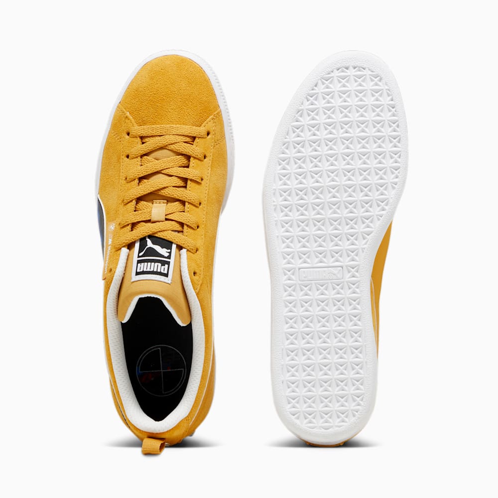 Puma BWW M Motorsport Suede Sneakers - Amber-Black-White