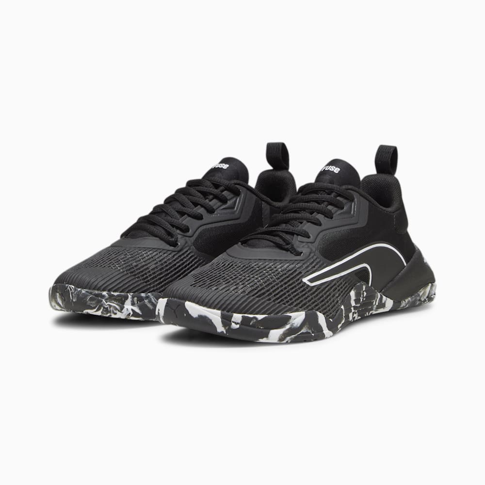 Puma Fuse 2.0 Training Shoes - Black-White-Dark Coal