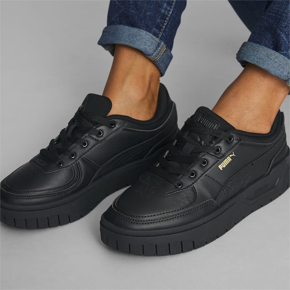 Puma Cali Dream West Coast Leather Sneakers - Black