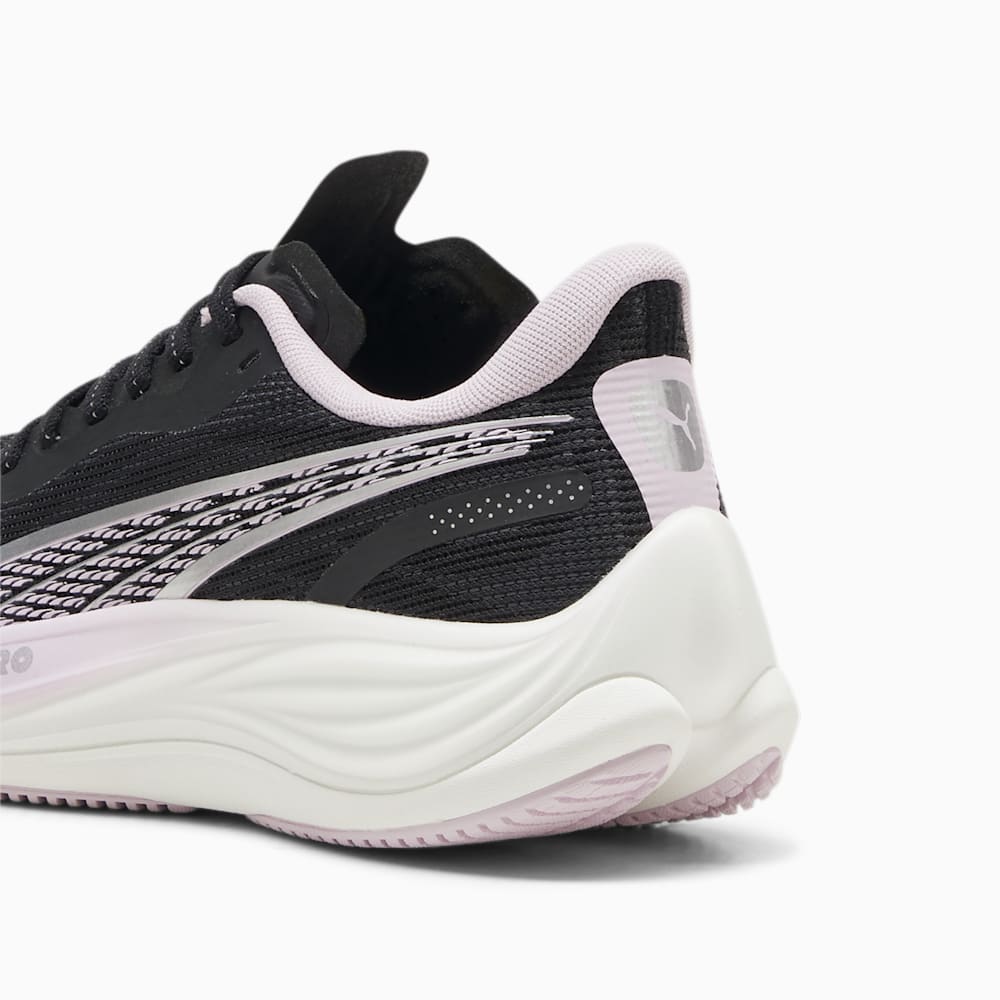 Puma Velocity NITRO™ 3 Running Shoes - Black-Silver-Grape Mist