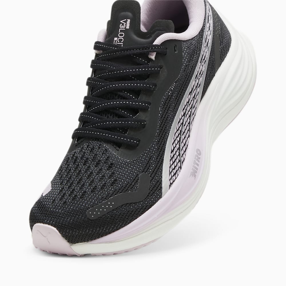 Puma Velocity NITRO™ 3 Running Shoes - Black-Silver-Grape Mist