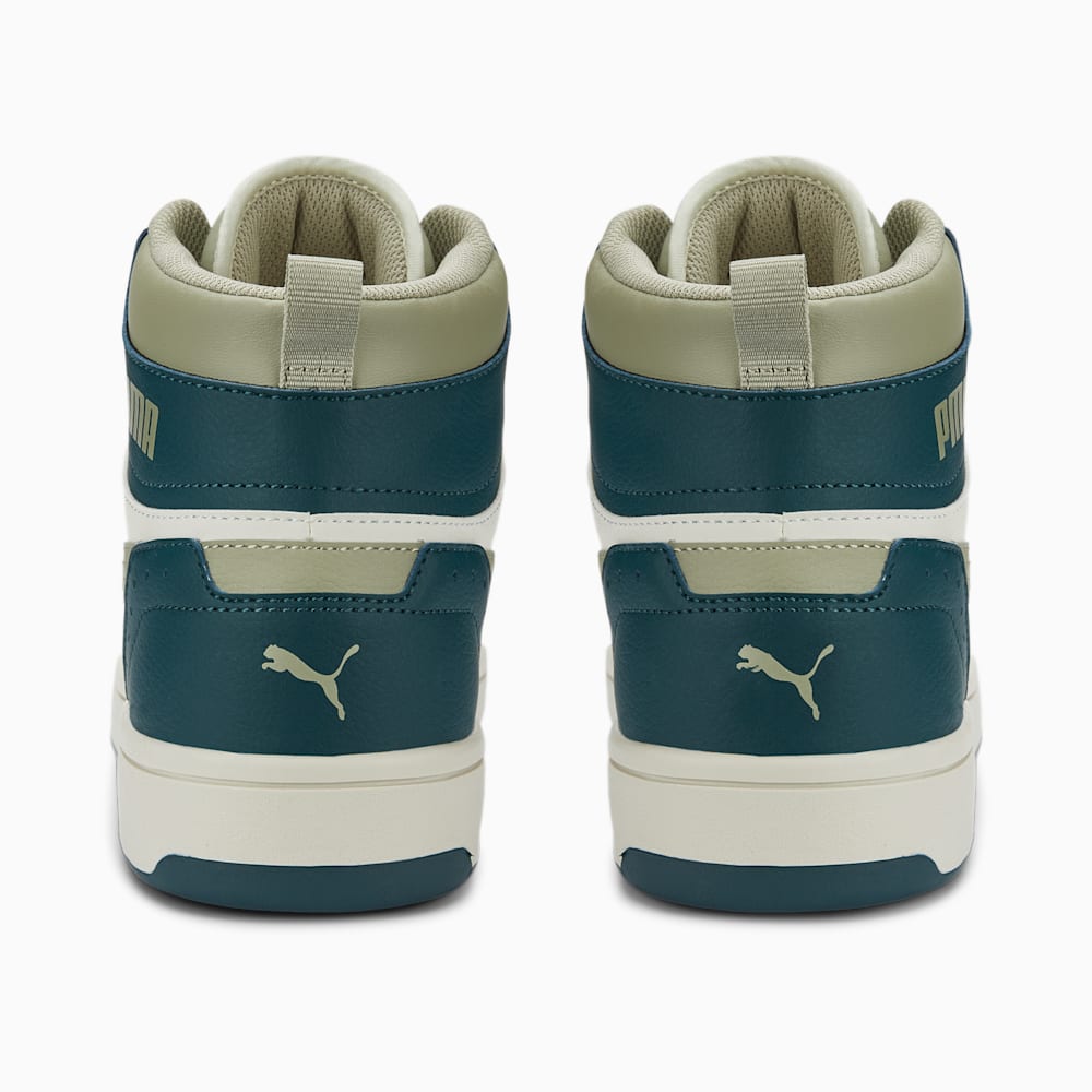 Puma Rebound Joy Sneakers - Vaporous Gray-Pebble Gray-Varsity Green