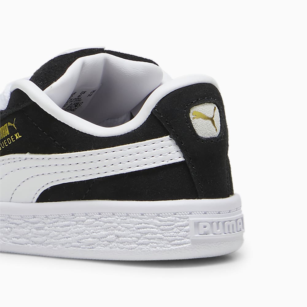 Puma Suede XL Toddlers' Sneakers - Black-White