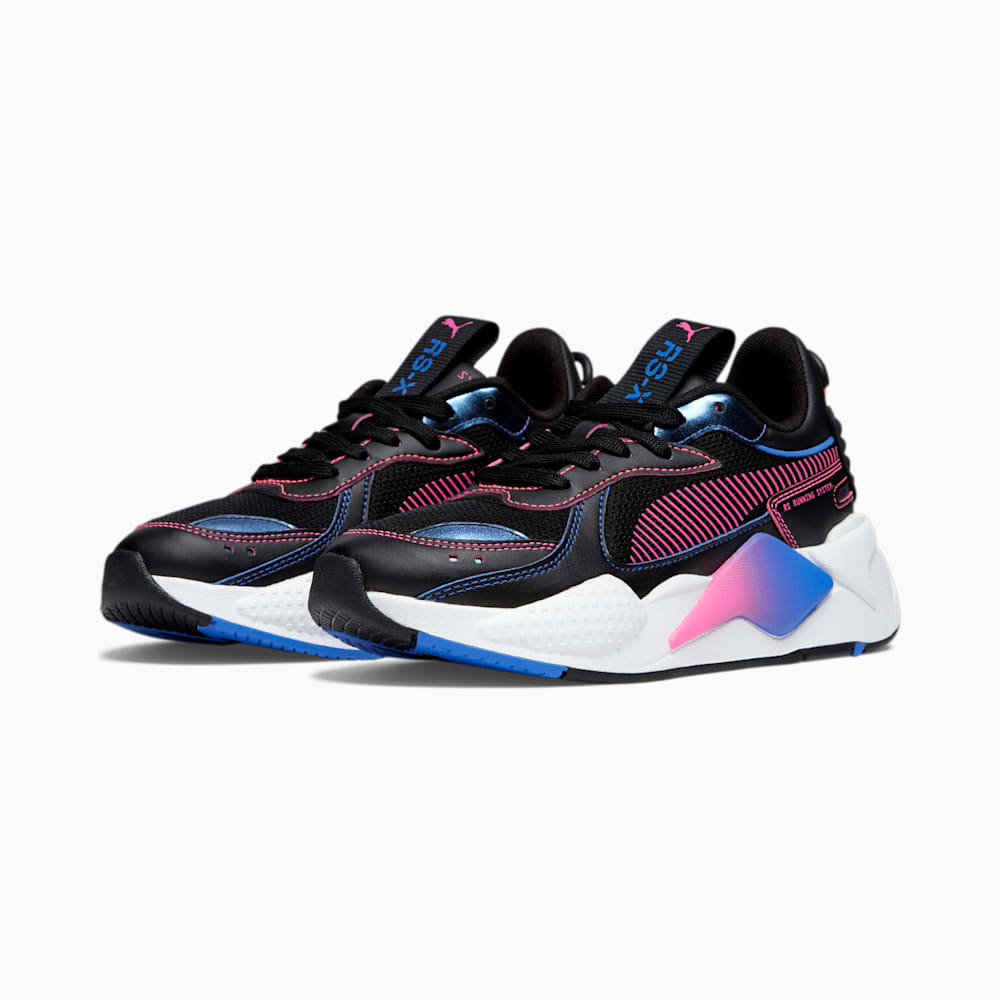 Puma RS-X Cosmic Big Kids Sneakers - Black-Ravish-Ultra Blue