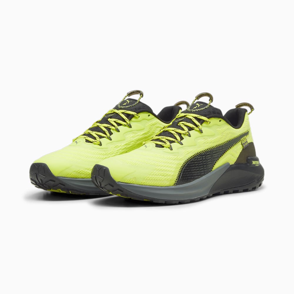 Puma SEASONS Fast-Trac NITRO™ 2 Running Shoes - Lime Pow-Electric Lime-Cool Dark Gray