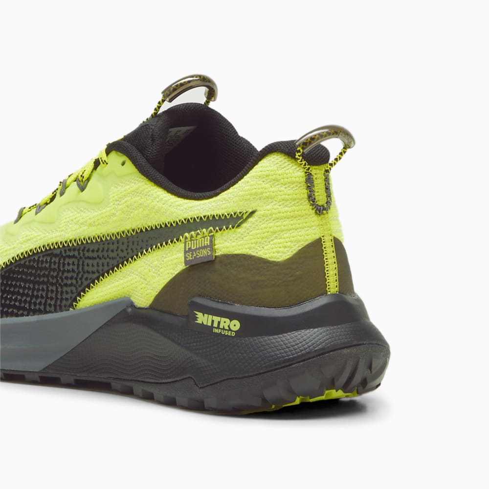 Puma SEASONS Fast-Trac NITRO™ 2 Running Shoes - Lime Pow-Electric Lime-Cool Dark Gray